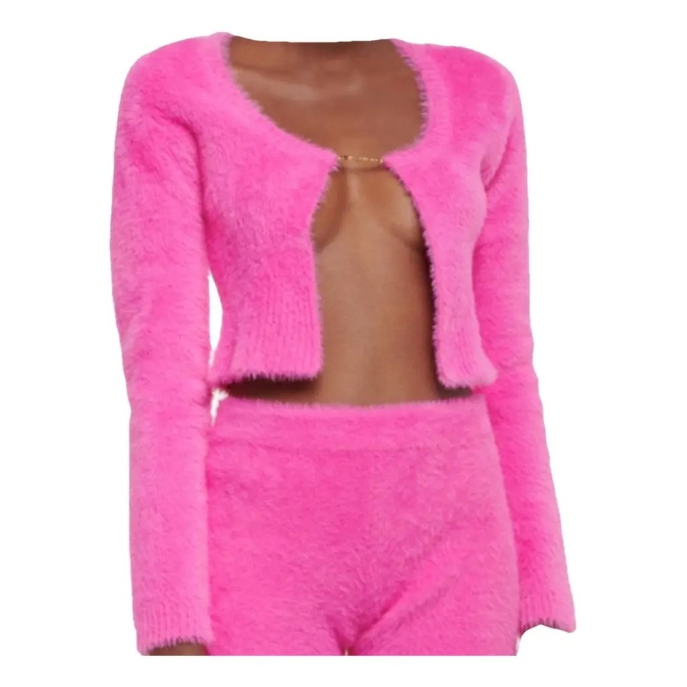 Jacquemus fuzzy cardigan